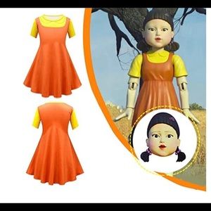 Squid Game Red Light Costume